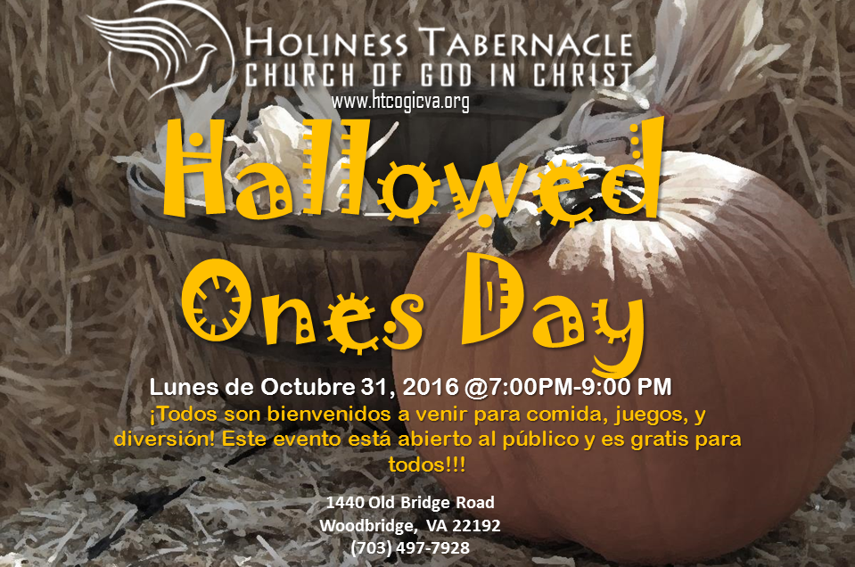 Hallowed One Hallowed One's Day Fun! - Holiness Tabernacle